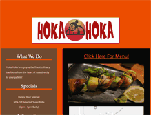 Tablet Screenshot of hoka-hoka.com